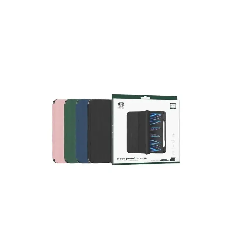 Green Lion Hogo - Etui Premium avec Porte-Crayon Pour iPad 10.2"