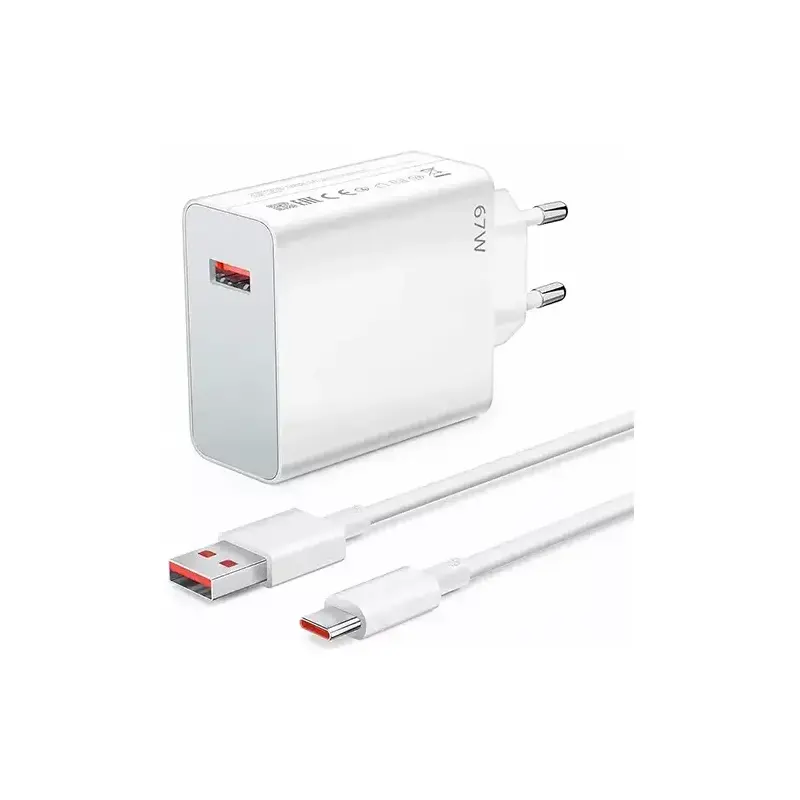 Xiaomi 67W GaN 2C1A - Chargeur Avec câble USB-C