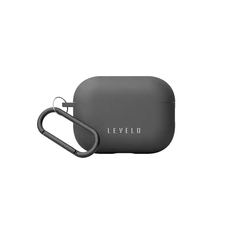 Housse Levelo Gorra Hybrid en Silicone Pour AirPods Pro - Noir Housse Levelo Gorra Hybrid en Silicone Pour AirPods Pro - Noir