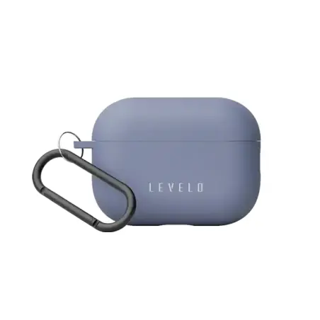 Housse Levelo Gorra Hybrid en Silicone Pour AirPods Pro - Bleu