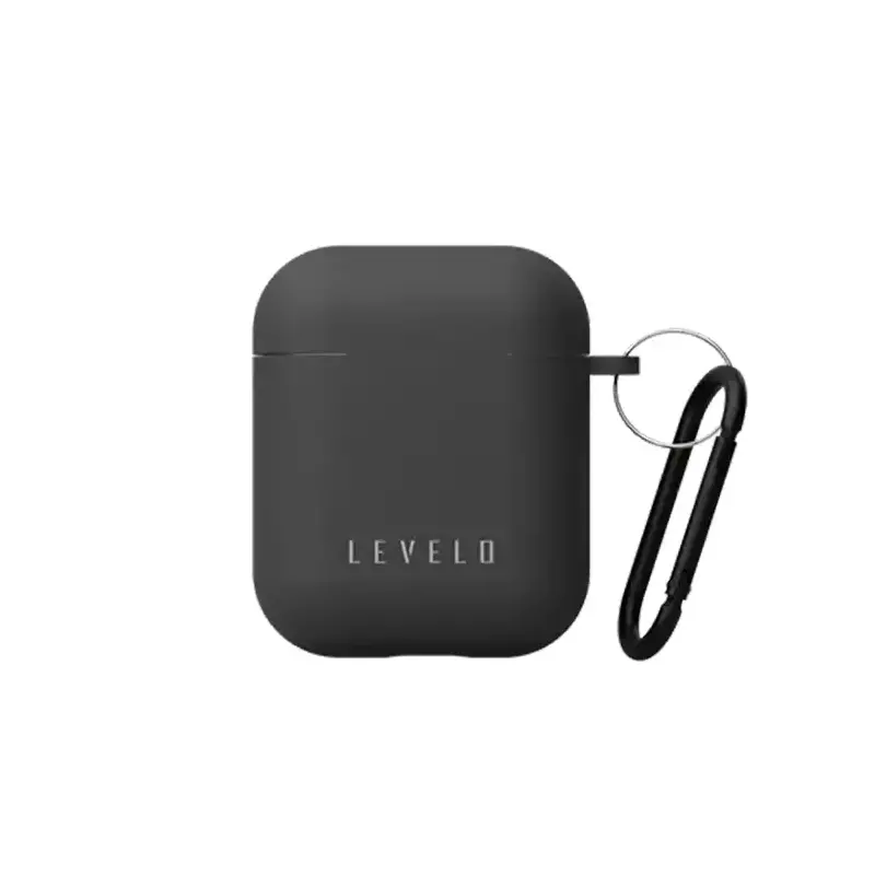 Housse Levelo Gorra Hybrid en Silicone Pour AirPods 1&2 - Noir Housse Levelo Gorra Hybrid en Silicone Pour AirPods 1&2 - Noir
