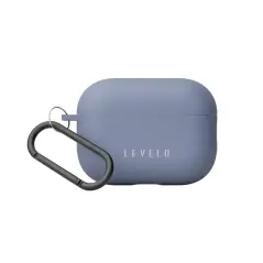 Housse Levelo Gorra Hybrid en Silicone Pour AirPods 1&2 - Bleu
