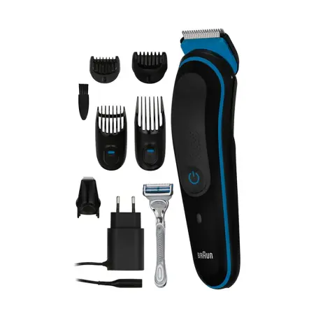 Kit 7 en 1 pour l'entretien de la barbe et du visage - Braun MGK3242