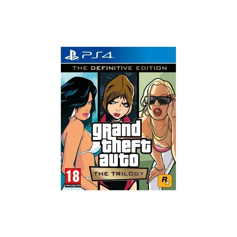 Grand Theft Auto : GTA The Trilogy - Jeu PS4 Grand Theft Auto : GTA The Trilogy - Jeu PS4