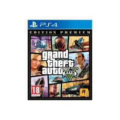 GTA 5 - Grand Theft Auto V : Édition Premium - Jeu PS4