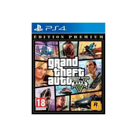 GTA 5 - Grand Theft Auto V : Édition Premium - Jeu PS4