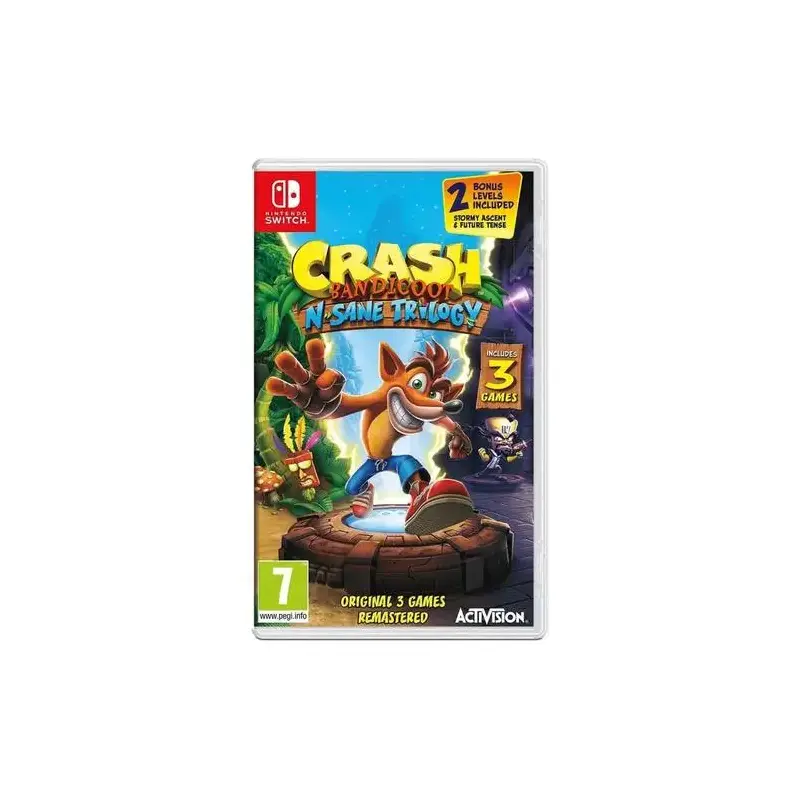 Crash Bandicoot N Sane TRILOGY - Jeu Nintendo Crash Bandicoot N Sane TRILOGY - Jeu Nintendo