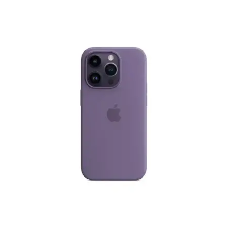 Coque en silicone Apple Original pour iPhone 14 Pro avec MagSafe - Iris