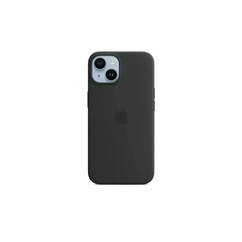 Coque en silicone Apple Original pour iPhone 14 avec MagSafe - Minuit Coque en silicone Apple Original pour iPhone 14 avec MagSafe - Minuit