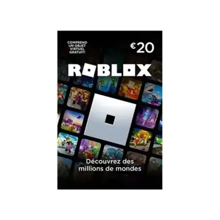 Carte Cadeau Roblox France - 20€