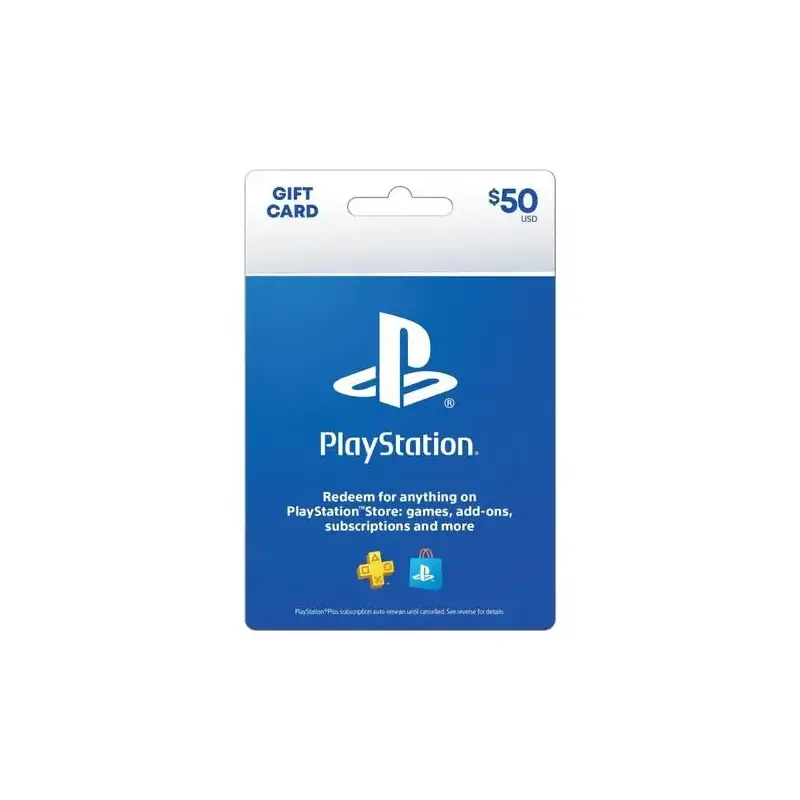 Carte Cadeau PSN USA - 50$ Carte Cadeau PSN USA - 50$