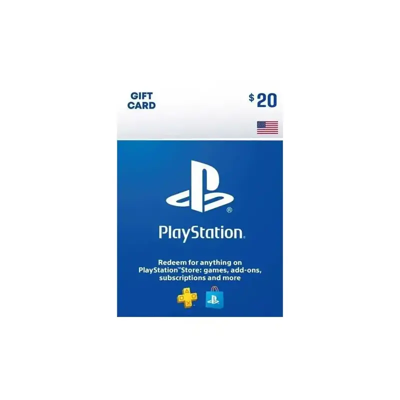 Carte Cadeau PSN USA - 20$ Carte Cadeau PSN USA - 20$