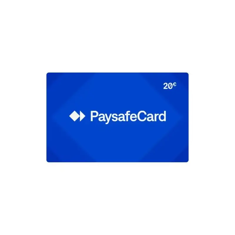 Carte Cadeau Paysafe Card France - 20€ Carte Cadeau Paysafe Card France - 20€