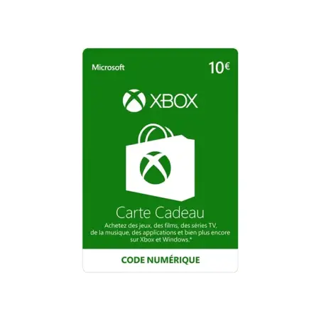 Carte Cadeau Xbox France - 10€