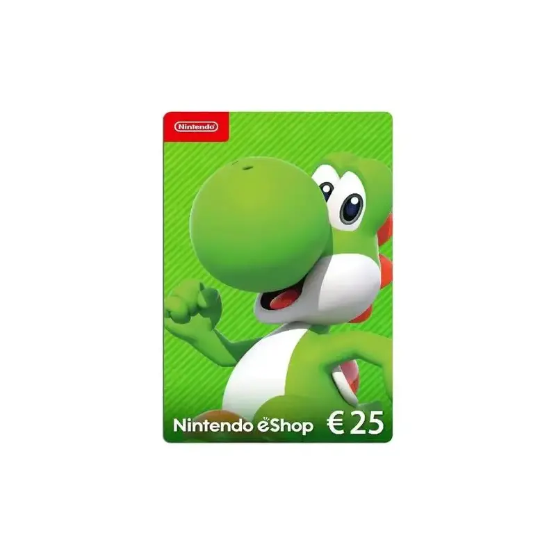 Carte Cadeau Nintendo Eshop France - 25€ Carte Cadeau Nintendo Eshop France - 25€