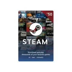 Carte Cadeau Steam - 50€