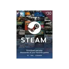 Carte Cadeau Steam - 30€