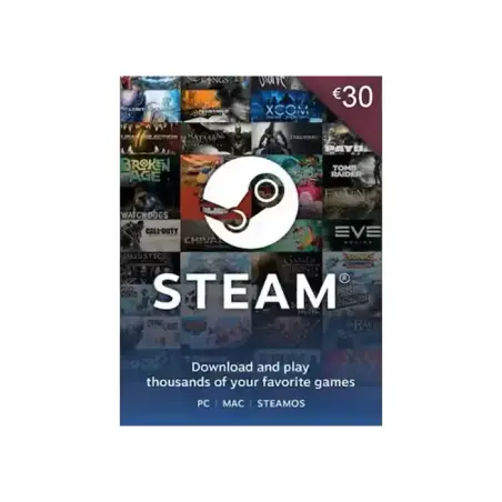 Carte Cadeau Steam - 30€