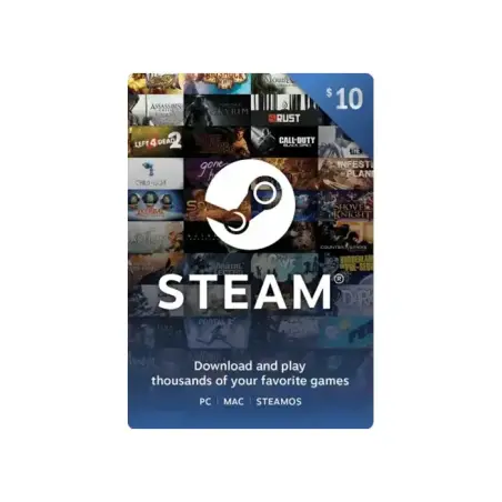 Carte Cadeau Steam - 10€