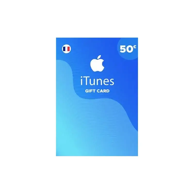 Carte Cadeau iTunes FR - 50€