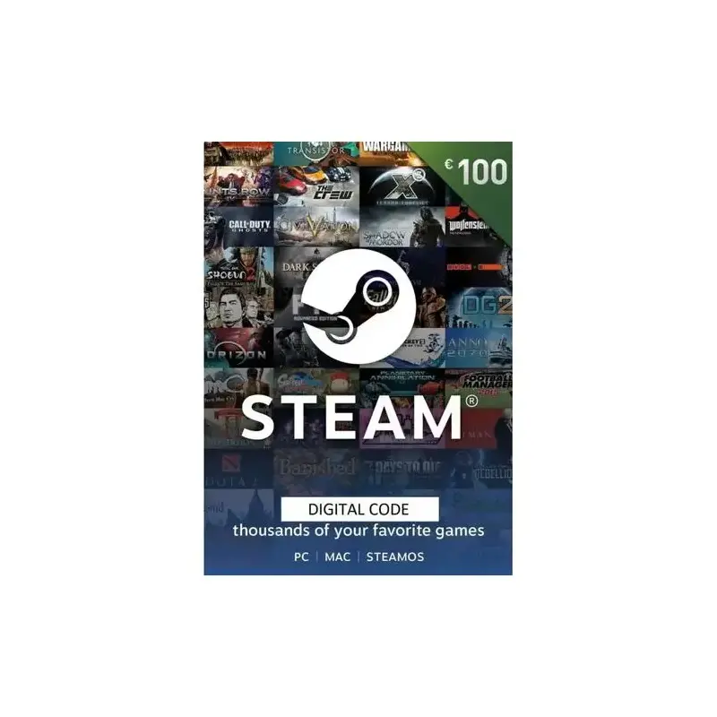 Carte Cadeau Steam - 100€