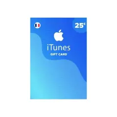 Carte Cadeau iTunes FR - 25€