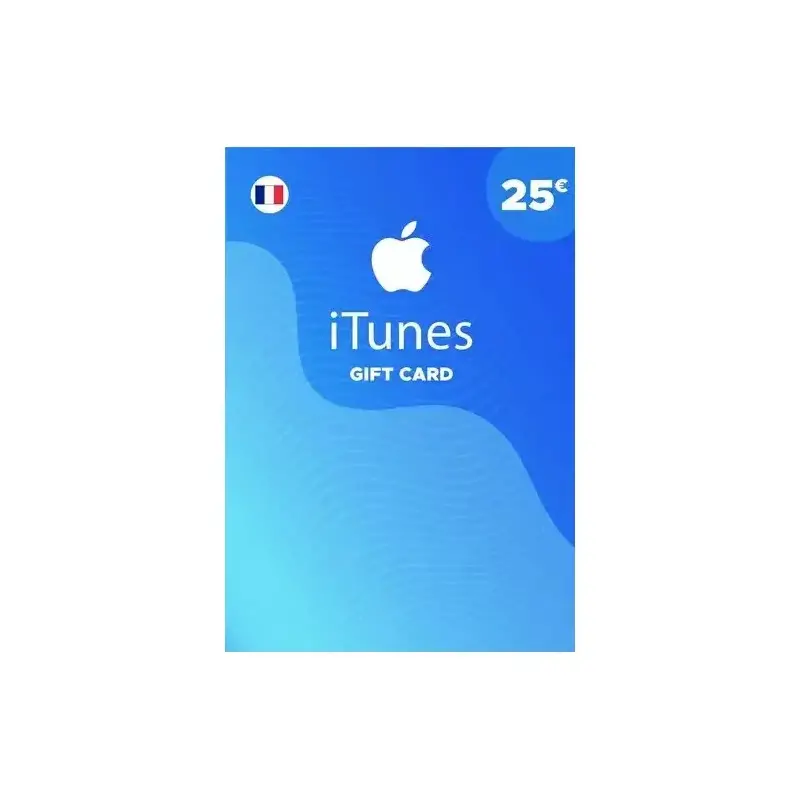 Carte Cadeau iTunes FR - 25€