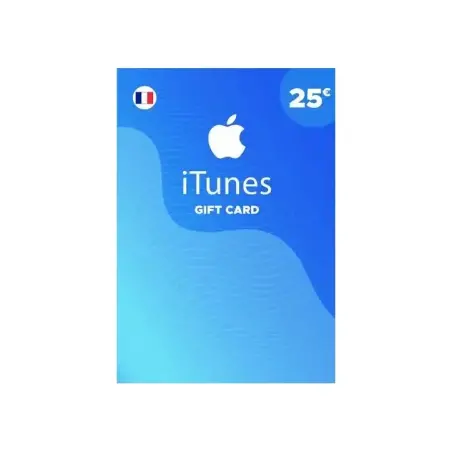 Carte Cadeau iTunes FR - 25€