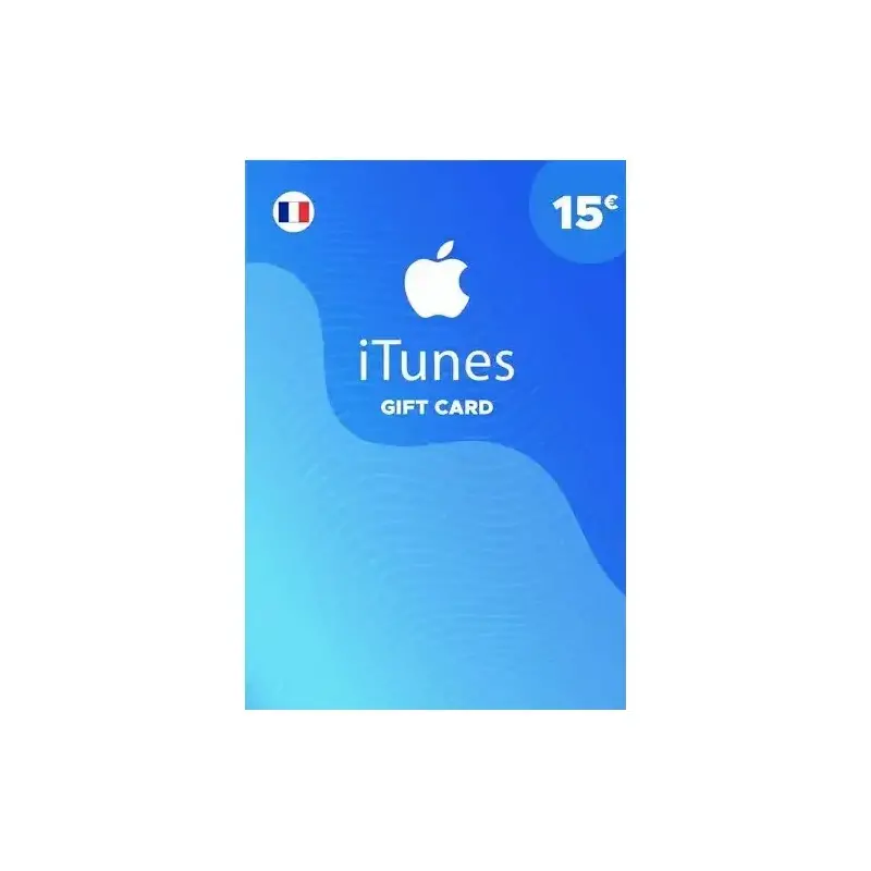 Carte Cadeau iTunes FR - 15€