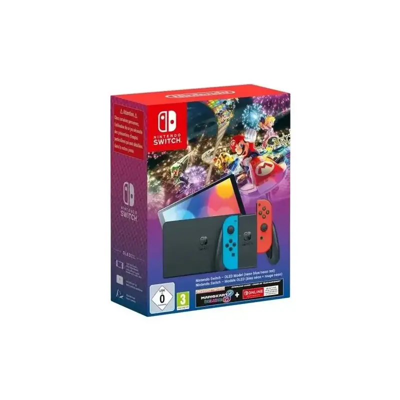 Console Nintendo Switch Oled - Edition Mario Kart 8
