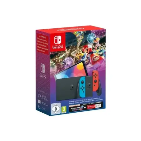Console Nintendo Switch Oled - Edition Mario Kart 8