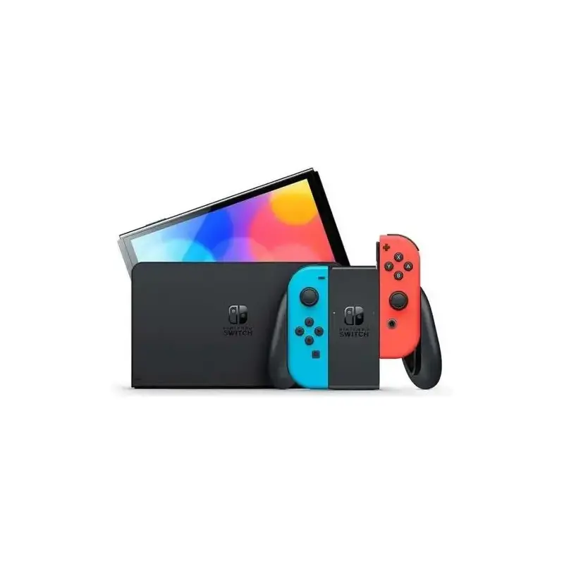 Console Nintendo Switch Oled - Bleu et Rouge