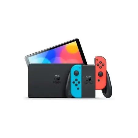 Console Nintendo Switch Oled - Bleu et Rouge